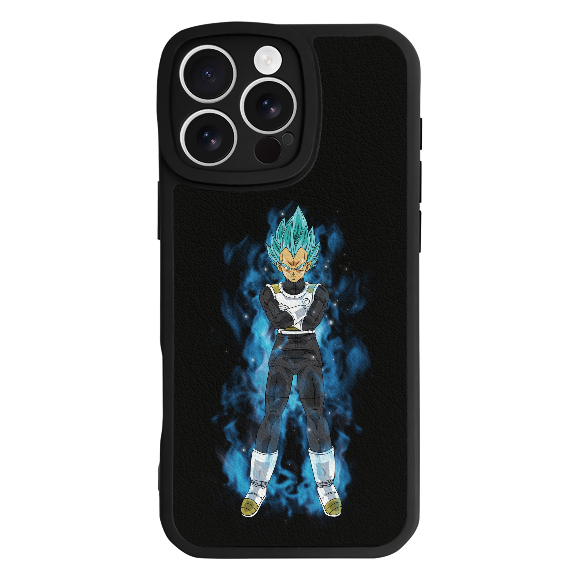 （画像用） ドラゴンボール ベジータ四世（Bejīta Yonsei）DRAGON BALL Vegeta IV 【iPhone 16シリーズ対応】シリコンスマホケース（レザー調） 材質：シリコン